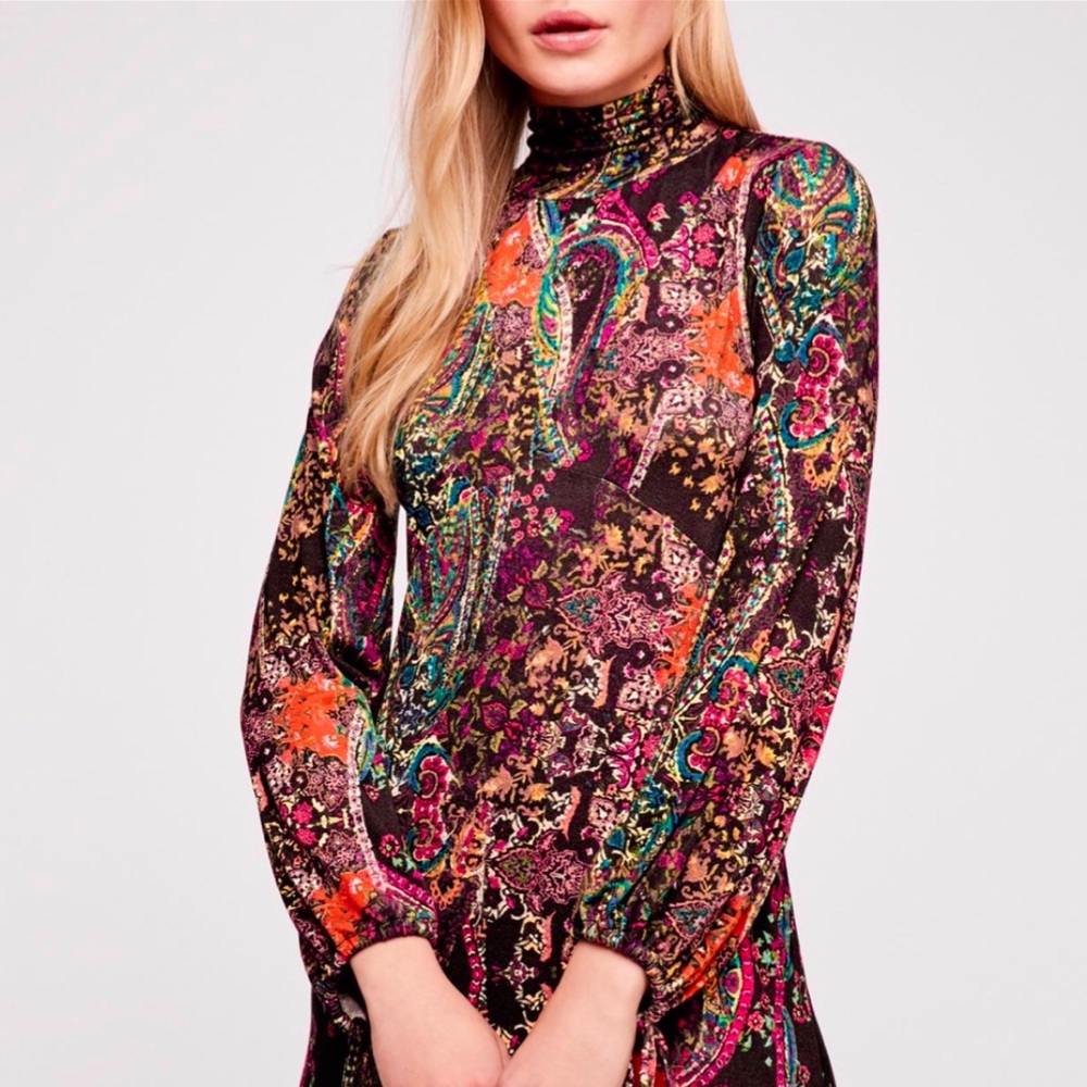 NWT Free People All Dolled Up Mini Dress - Picture 4 of 16